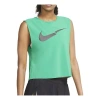 Nike (wmns)  As W Nk Run Dvn Tank Pleated Lucky Green