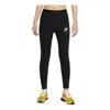 Nike (wmns)  As W Sportswear  Sportswear Air Rib Tights Hr Black