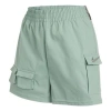Nike (wmns)  As W Sportswear  Sportswear Swsh Short Wvn Hr Steam In Green