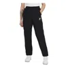 Nike (wmns)  Athleisure Casual Sports Bundle Feet Woven Long Pants/trousers Black