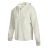 Nike (wmns)  Athleisure Casual Sports Hooded Knit Light Grey Hoodie In White