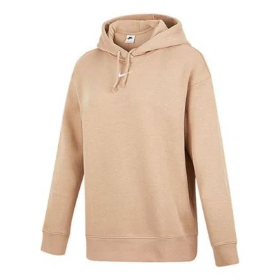 Nike (wmns)  Athleisure Casual Sports Pullover Fleece Hoodie Yellow