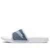 Nike (wmns)  Benassi Lx White Blue Slippers 'white Blue'