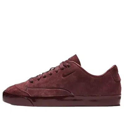 Nike (wmns)  Blazer City Low Suede 'burgundy '