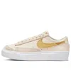 Nike (wmns)  Blazer Low Platform 'pale Ivory Saturn Gold'