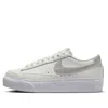Nike (wmns)  Blazer Low Platform 'summit White Sail White Metallic Silver' In White