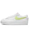 Nike (wmns)  Blazer Low Platform 'white Light Lemon Twist'