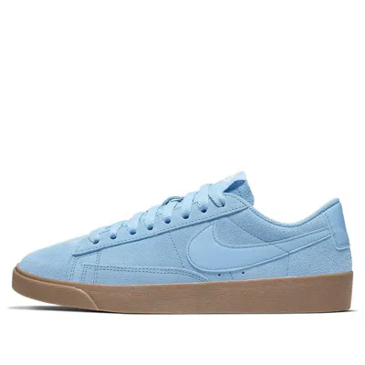 Nike (wmns)  Blazer Low Sd 'light Bluegray Brown'