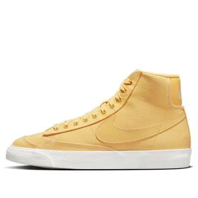 Nike (wmns)  Blazer Mid '77 Canvas 'topaz Gold' In Yellow