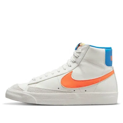 Nike (wmns)  Blazer Mid '77 'sail Total Orange' In Multi