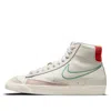 Nike (wmns)  Blazer Mid '77 Se 'first Use - Green Noise' In White