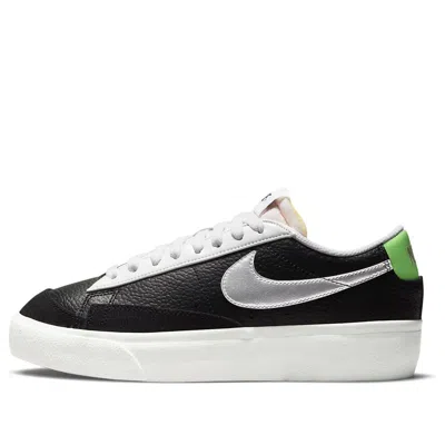 Nike (wmns)  Blazer Platform 'black Metallic Silver'