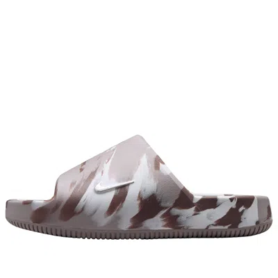 Nike (wmns)  Calm 2.0 Marbled Slides 'sail Mink Brown'