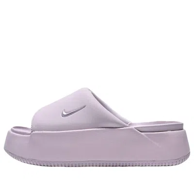 Nike (wmns)  Calm Elevation Slides 'bleached Lilac' In Purple