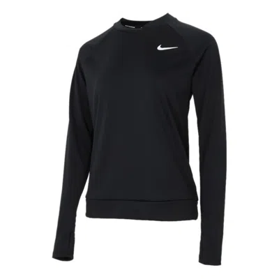 Nike (wmns)  Casual Sports Long Sleeves Round Neck Black Hoodie