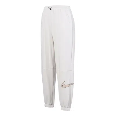 Nike (wmns)  Casual Sports Stay Warm Bundle Feet Long Pants/trousers White