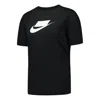 Nike (wmns)  Casual Sports Training Round Neck Short Sleeve Black T-shirt