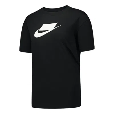 Nike (wmns)  Casual Sports Training Round Neck Short Sleeve Black T-shirt