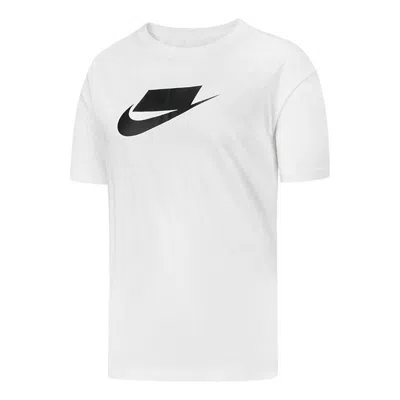 Nike (wmns)  Casual Sports Training Round Neck Short Sleeve White T-shirt