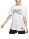 Nike (wmns)  Chbl Graphic Basketball T-shirt (asia Sizing) 'white'