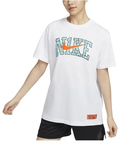 Nike (wmns)  Chbl Graphic Basketball T-shirt (asia Sizing) 'white'