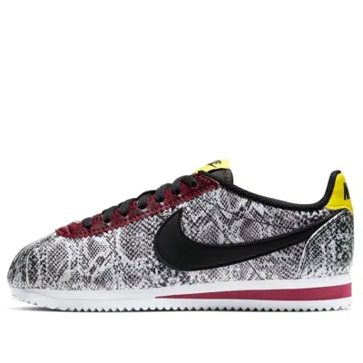 Nike (wmns)  Classic Cortez Leather 'snakeskin' In Blue