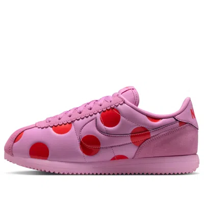 Nike Cortez Polka-dot Sneakers In Pink
