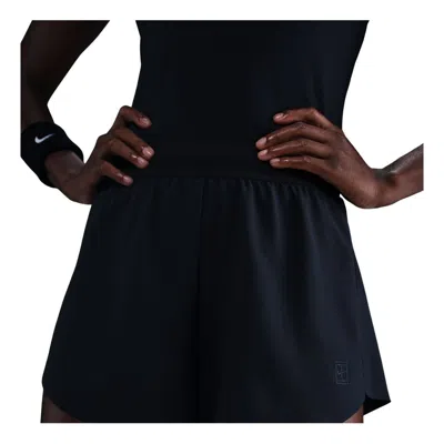 Nike (wmns)  Court Ace Advantage Dri-fit Shorts 'black' In Blue