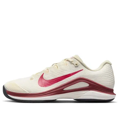 Nike (wmns)  Court Air Zoom Vapor 12 Hc 'pale Ivory Rush Pink Team Red' In Neutral