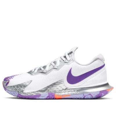 Nike (wmns)  Court Air Zoom Vapor Cage 4 'white Purple Pulse' In Multi