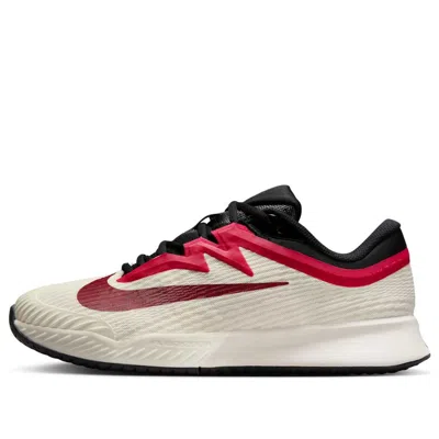 Nike (wmns)  Court Air Zoom Vapor Pro 3 Hc 'pale Ivory Sail Team Red Rush Pink' In Multi