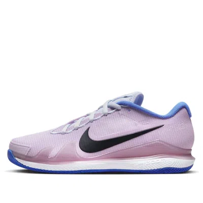 Nike (wmns)  Court Air Zoom Vapor Pro Hard Court Tennis Shoes 'doll Medium Blue' In Pink