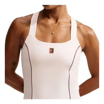 Nike Women's Court Court Collection Dri-fit Tank Top In White
