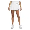 Nike Swoosh-logo Print Shorts In White