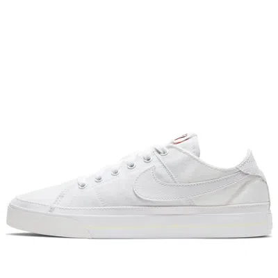 Nike (wmns)  Court Legacy Canvas 'triple White'