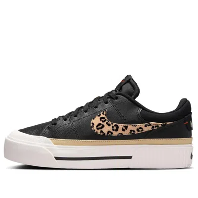 Nike (wmns)  Court Legacy Lift 'leopard Black'