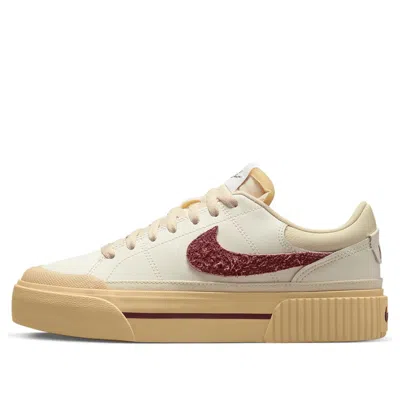 Nike (wmns)  Court Legacy Lift 'sail Dark Beetroot'