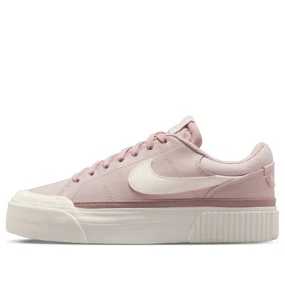 Nike (wmns)  Court Legacy Lift 'silt Red Pale Ivory' In Pink