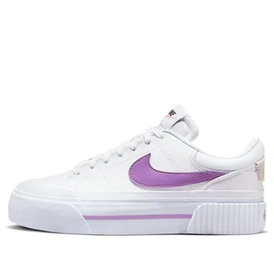 Nike (wmns)  Court Legacy Lift 'white Rush Fuchsia'