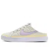 Nike (wmns)  Court Legacy Mule 'light Yellow Purple' In Multi