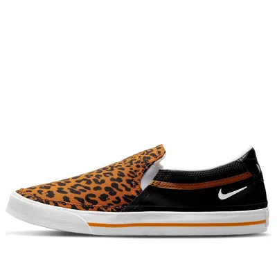 Nike (wmns)  Court Legacy Slip 'leopard' In Brown
