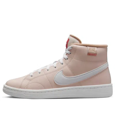 Nike (wmns)  Court Royale 2 Mid 'light Soft Pink' In Black