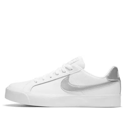 Nike (wmns)  Court Royale Ac 'white Metallic Silver'