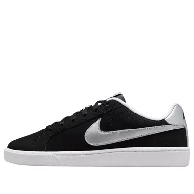 Nike (wmns)  Court Royale 'black White Metallic Silver'