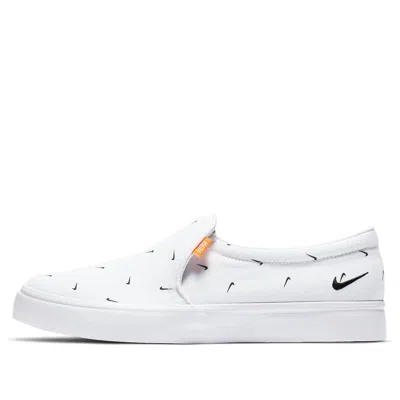 Nike (wmns)  Court Royale 'swoosh Print' In White