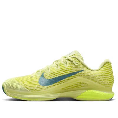 Nike (wmns)  Court Vapor 12 Hc Premium 'luminous Green High Voltage White Mineral Teal' In Yellow
