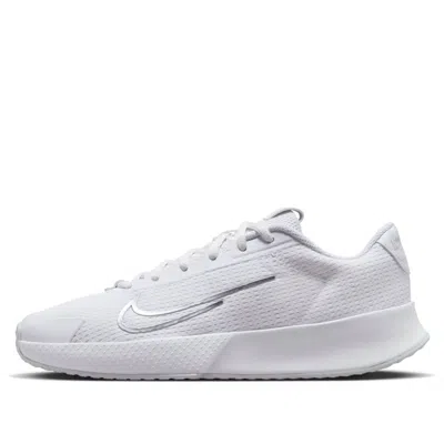 Nike (wmns)  Court Vapor Lite 2 Hc 'white Metallic Silver'