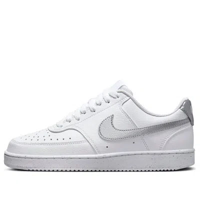 Nike (wmns)  Court Vision 1 Low Next Nature 'white Metallic Silver'