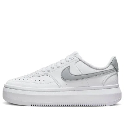 Nike (wmns)  Court Vision Alta 'white Metallic Platinum'