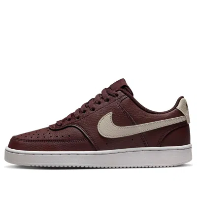 Nike (wmns)  Court Vision Low Next Nature 'burgundy'